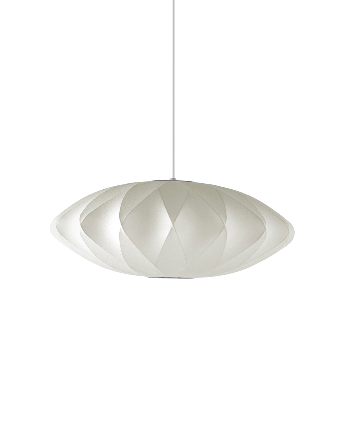 Herman Miller Nelson Saucer Crisscross Bubble Pendant