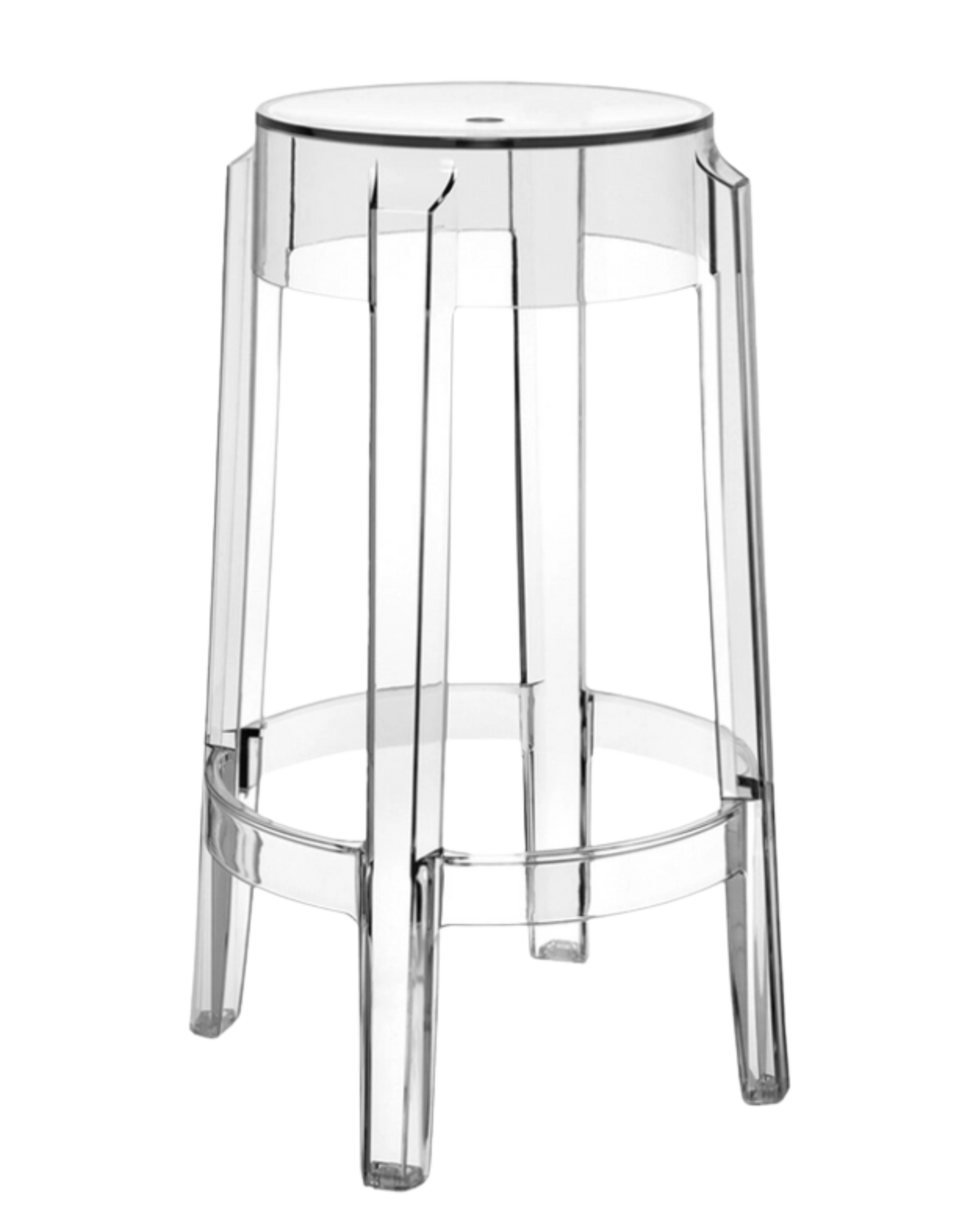 Kartell Charles Ghost 65 cm (2 stools)