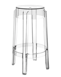 Kartell Charles Ghost 65 cm (2 stools)