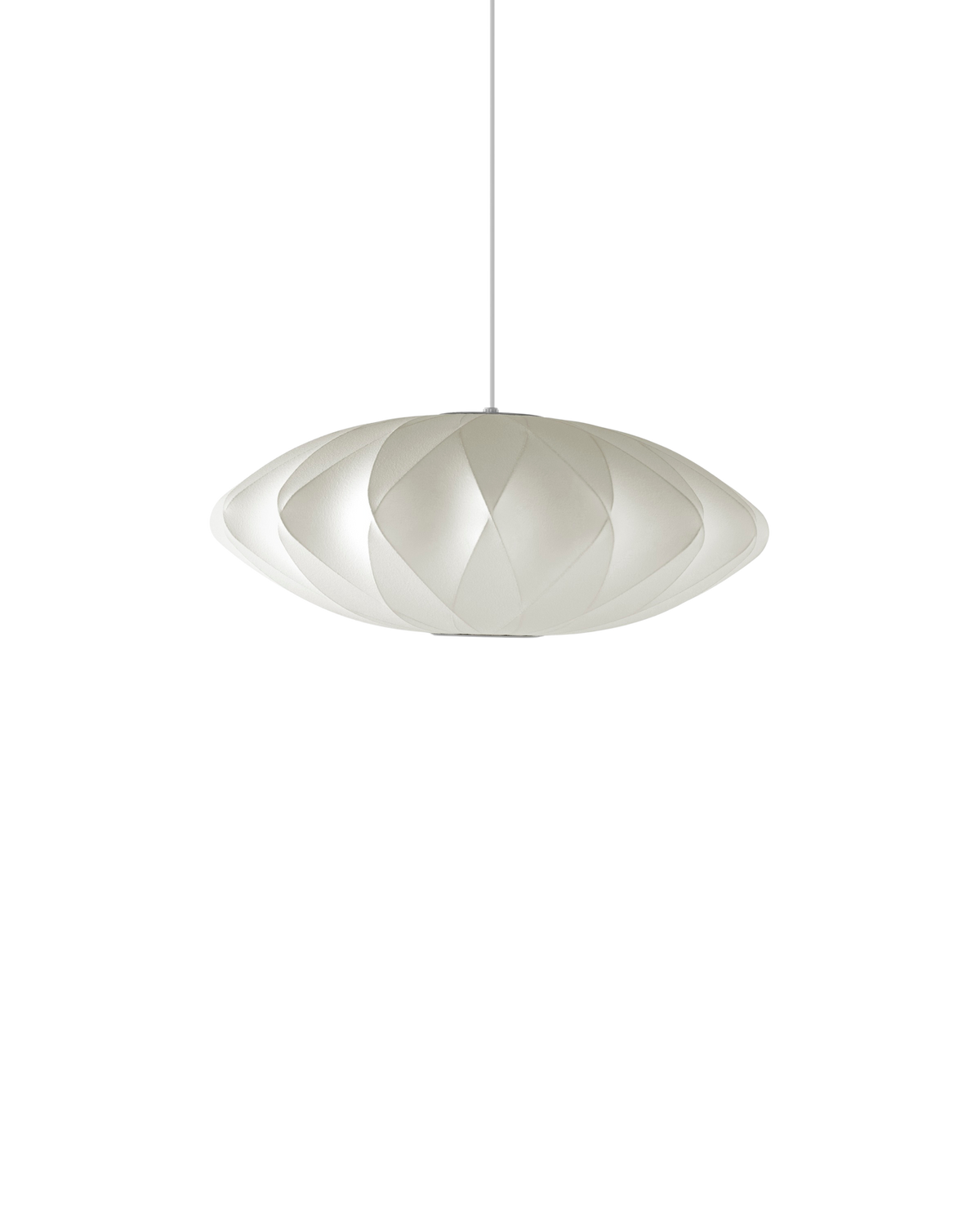 Herman Miller Nelson Saucer Crisscross Bubble Pendant