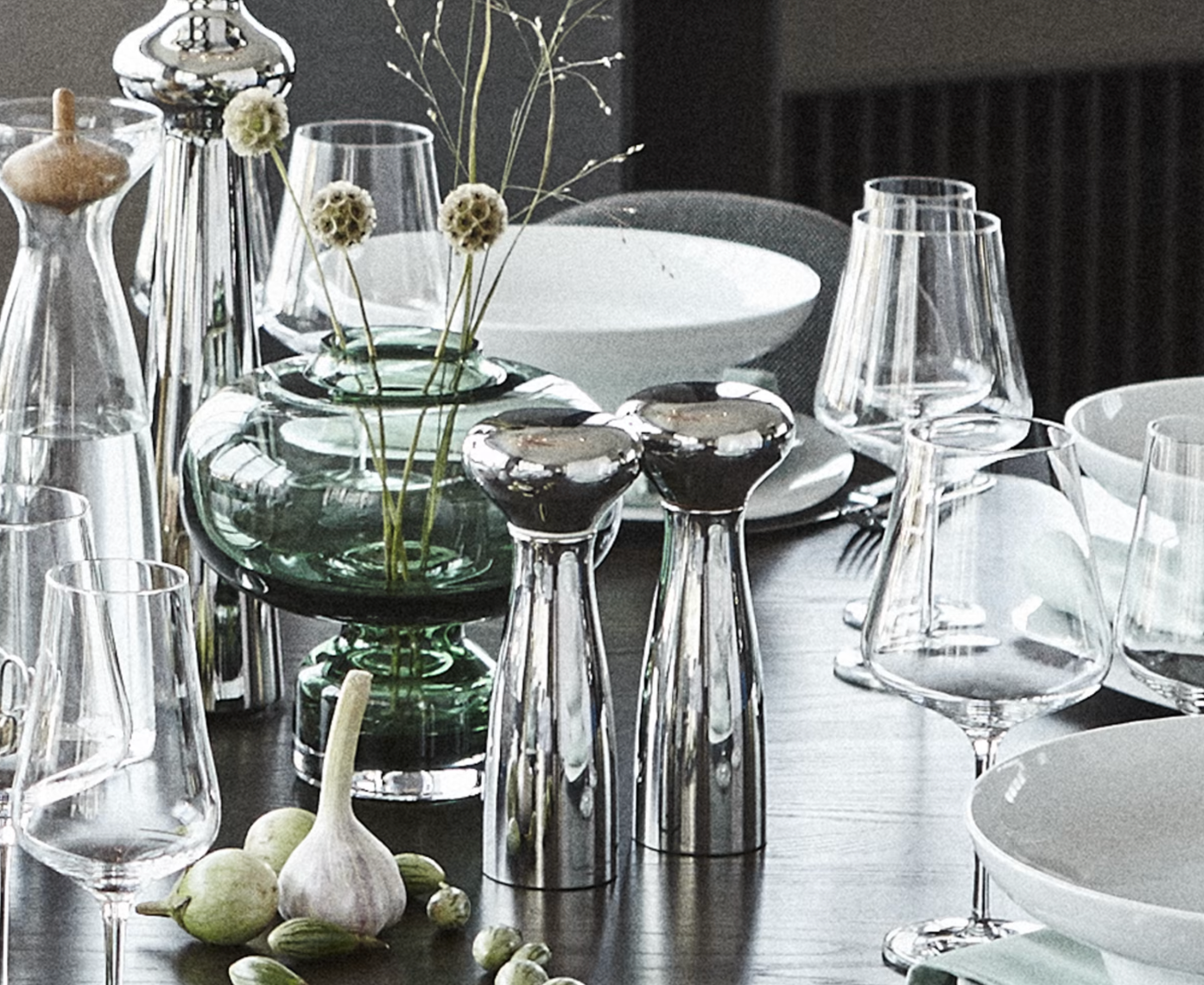 Georg Jensen ALFREDO Salt and pepper