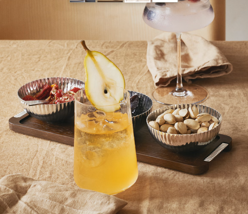 Georg Jensen BERNADOTTE Tray With Bowls