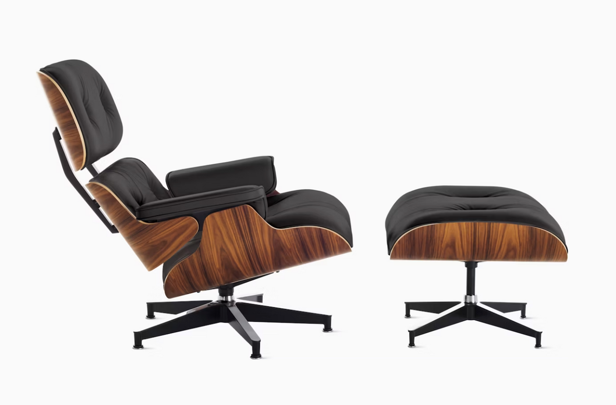 Herman Miller Eames Lounge Chair and Ottoman