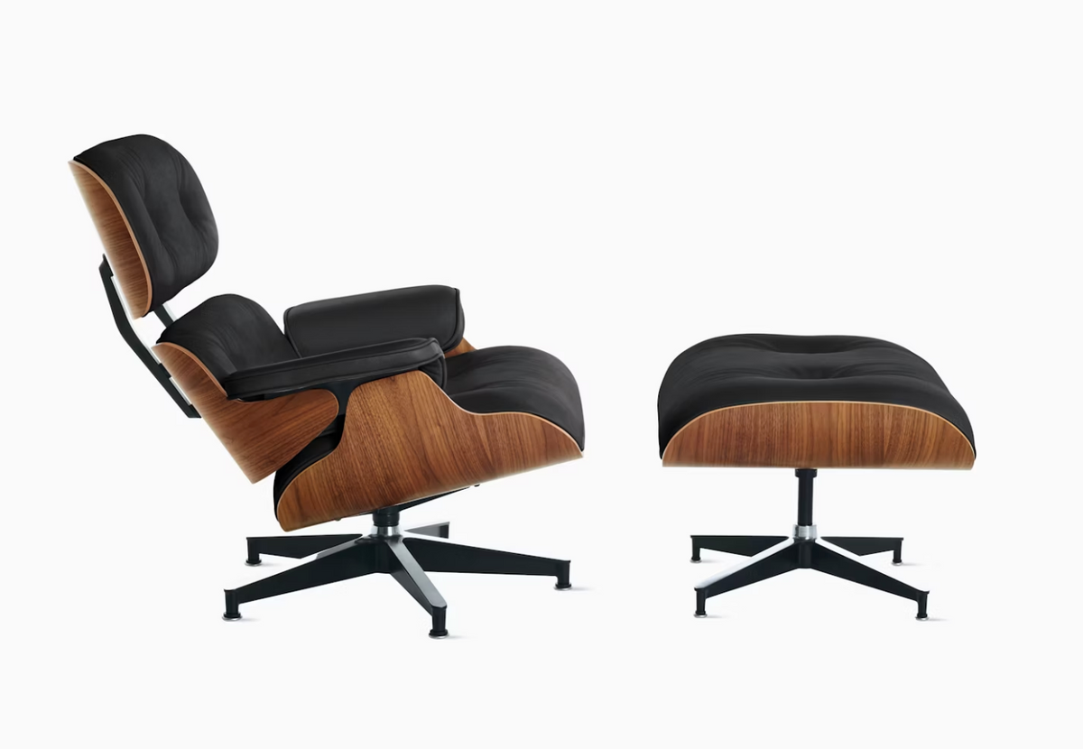 Herman Miller Eames Lounge Chair and Ottoman