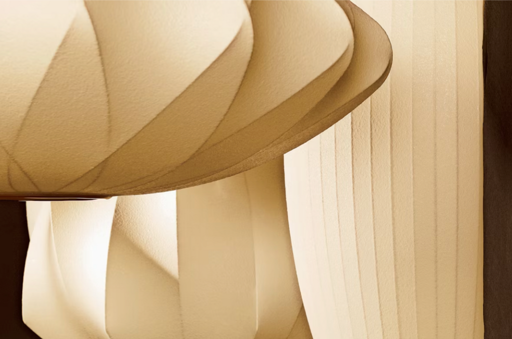 Herman Miller Nelson Saucer Crisscross Bubble Pendant