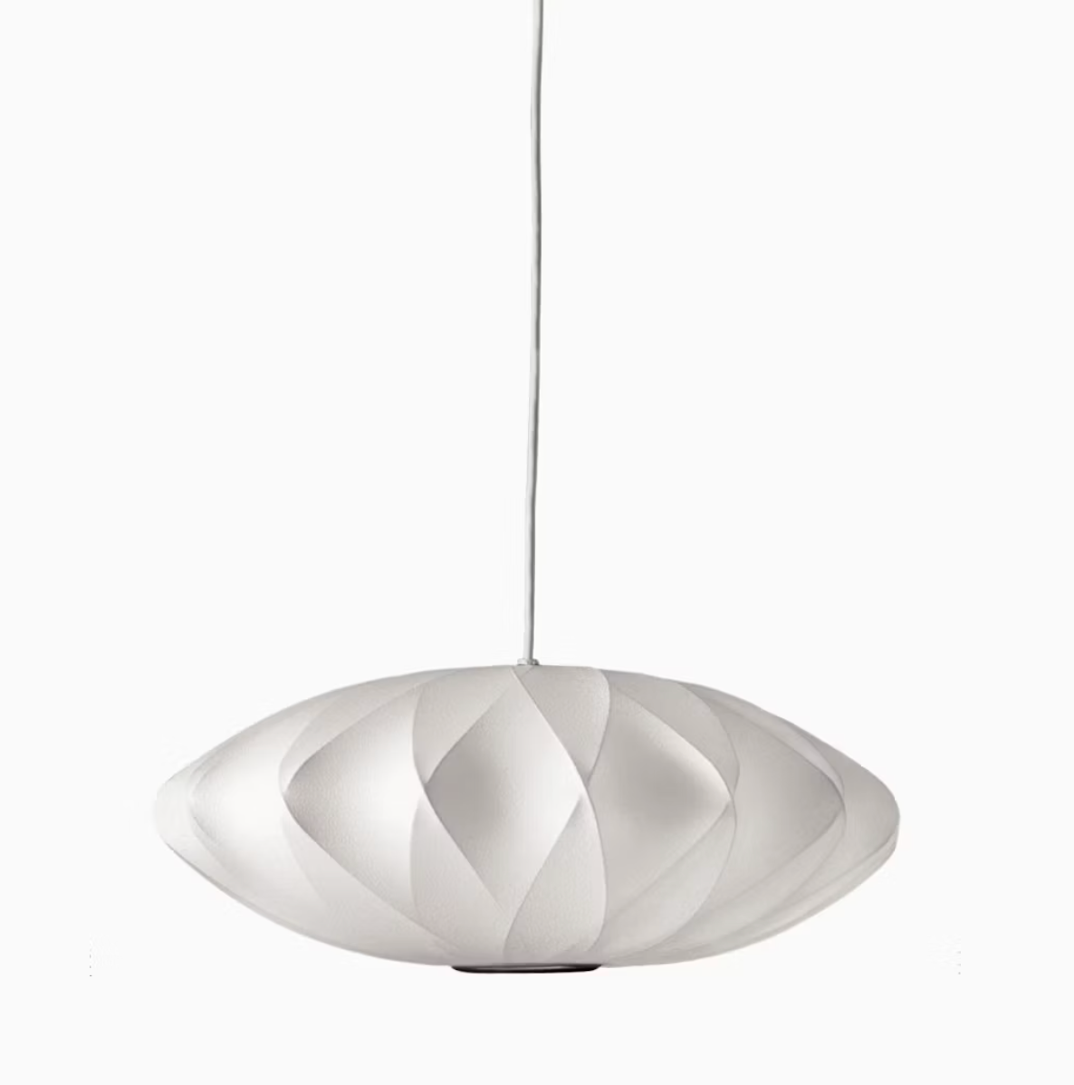 Herman Miller Nelson Saucer Crisscross Bubble Pendant