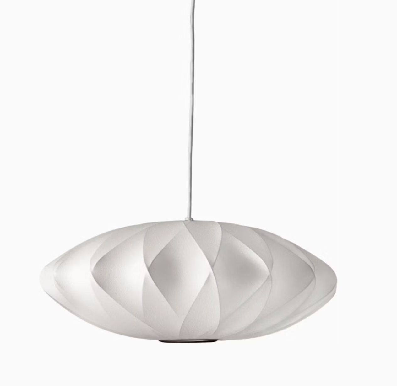 Herman Miller Nelson Saucer Crisscross Bubble Pendant