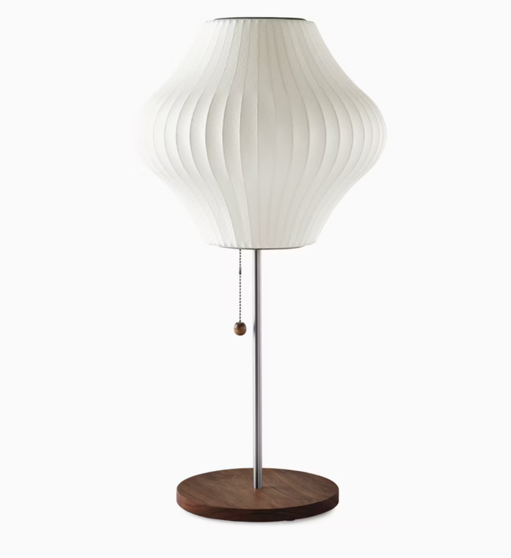 Herman Miller Nelson Pear Lotus Table Lamp