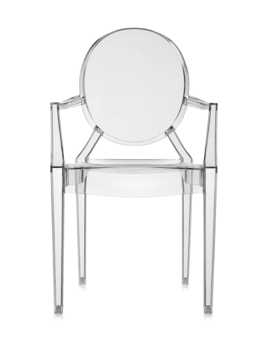 Kartell Louis ghost (2 chairs)